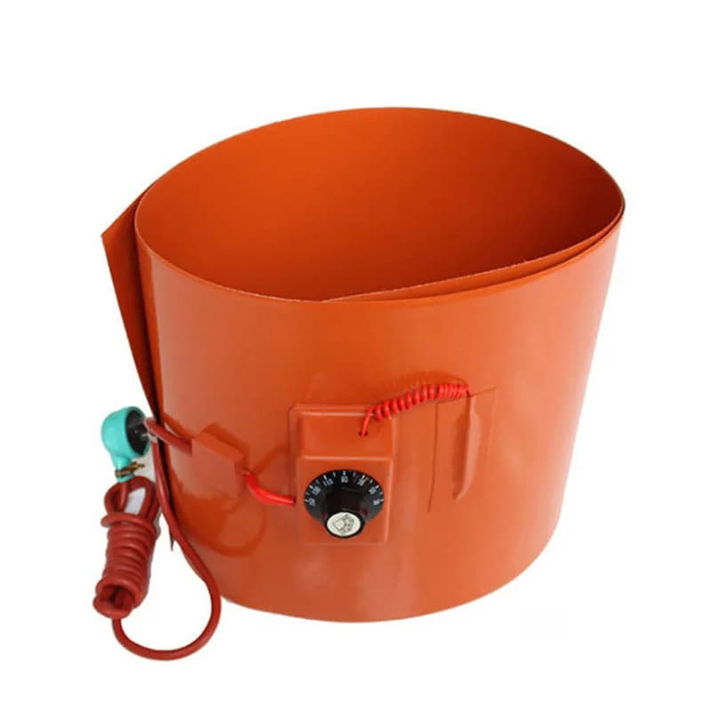 200-liter oil drum heating with silicone heating with silicone rubber heating strip 1740x250mm 2000W