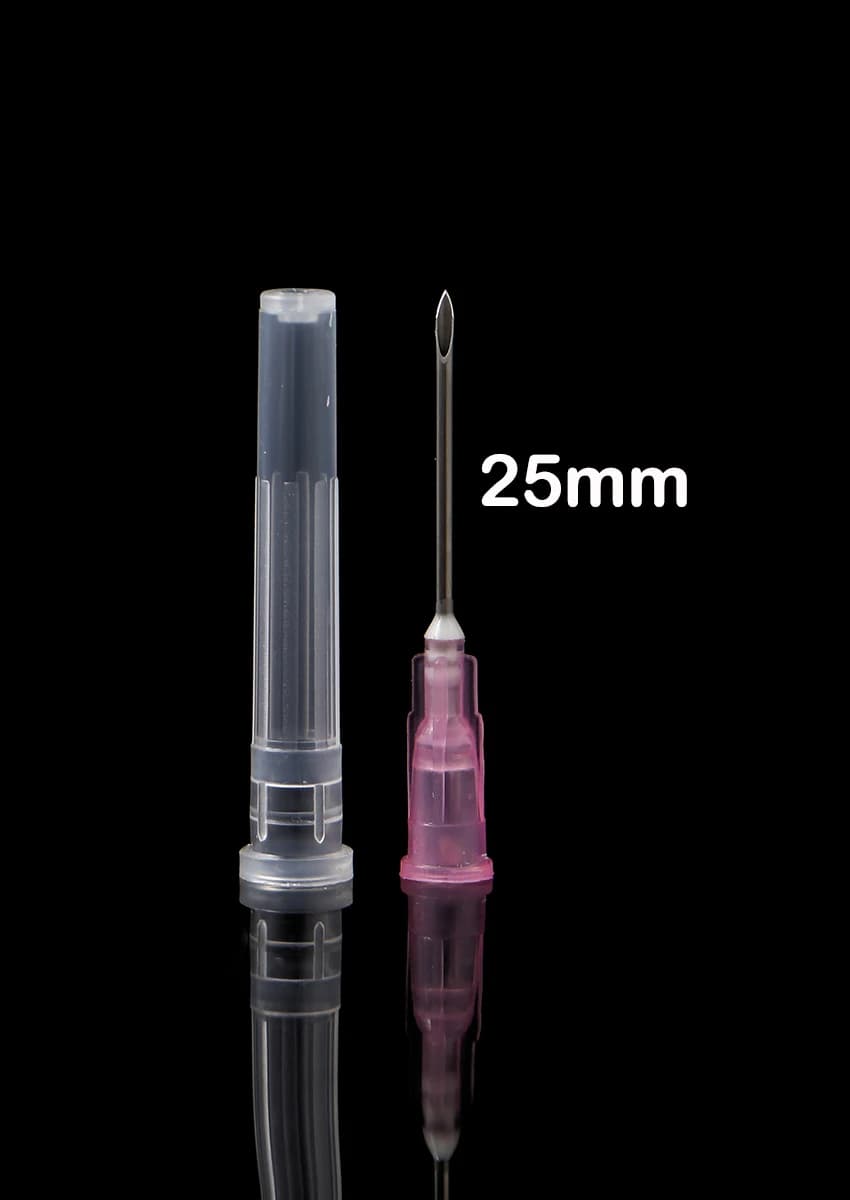 Disposable Filler Needle Superfine Painless 18g 20g 21g 23g 24g 25g 26g 27g 29g 30g/25mm Small Needle Facial Skin Care Tool part