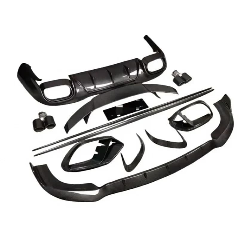 Premium Accsori GT GT Upgr Spoiler Carbon Fiber BS Style Bodykit Parts Body Kit Car B Durle