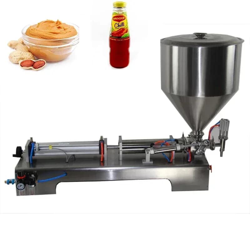 Hot Sale Small Business For Manual Peanut Butter Filling Machine