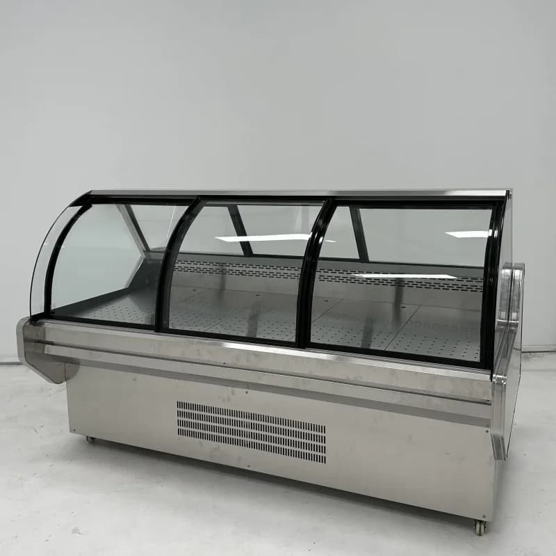 #Commercial Supermarket Deli Butcher Shop Display Refrigerator Freezer Meat Chiller