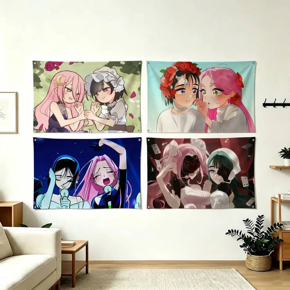A-Alien Stage Sua Mizi Animation Flags Wall Hanging Tapestry Outdoor Garage Room Decorative flag Background Blanket
