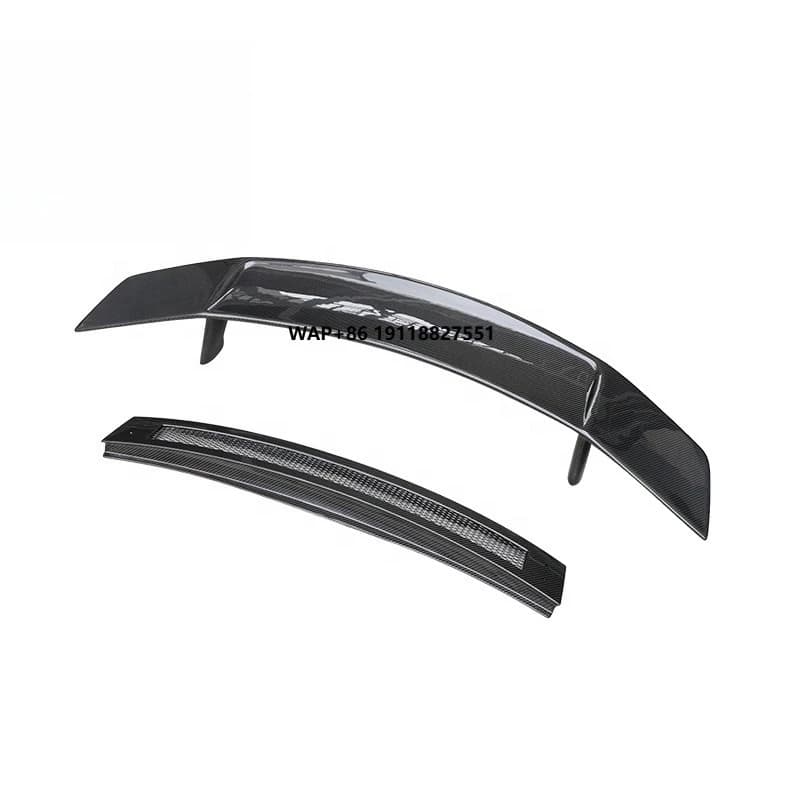 For 2008-2015R8 Vors Style Dry Carbon Fiber Rear Trunk Spoiler Wing