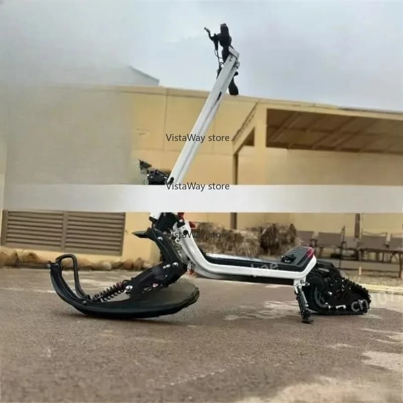 Cross-border special for electric 10-inch crawler skis, sleigh accessories, sleigh plus motor off-road adventure