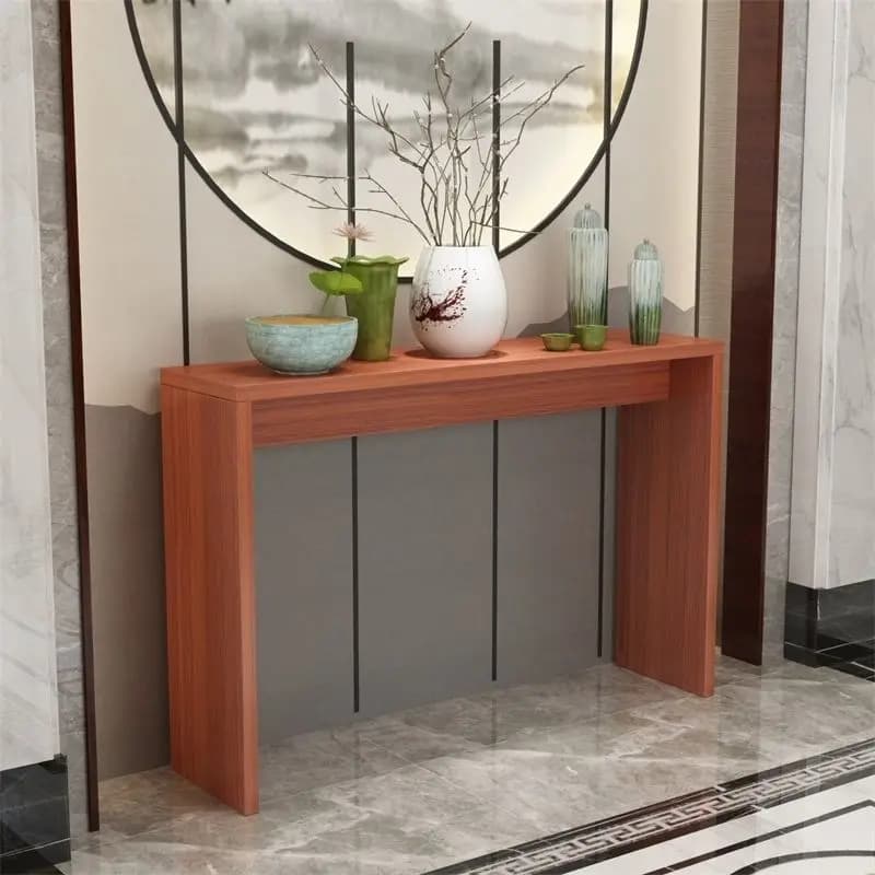 Premium Simple Corner Table Modern Unique Wood Unique Corner Table Entryway Vintage Wohnzimmertische Living Room Furniture