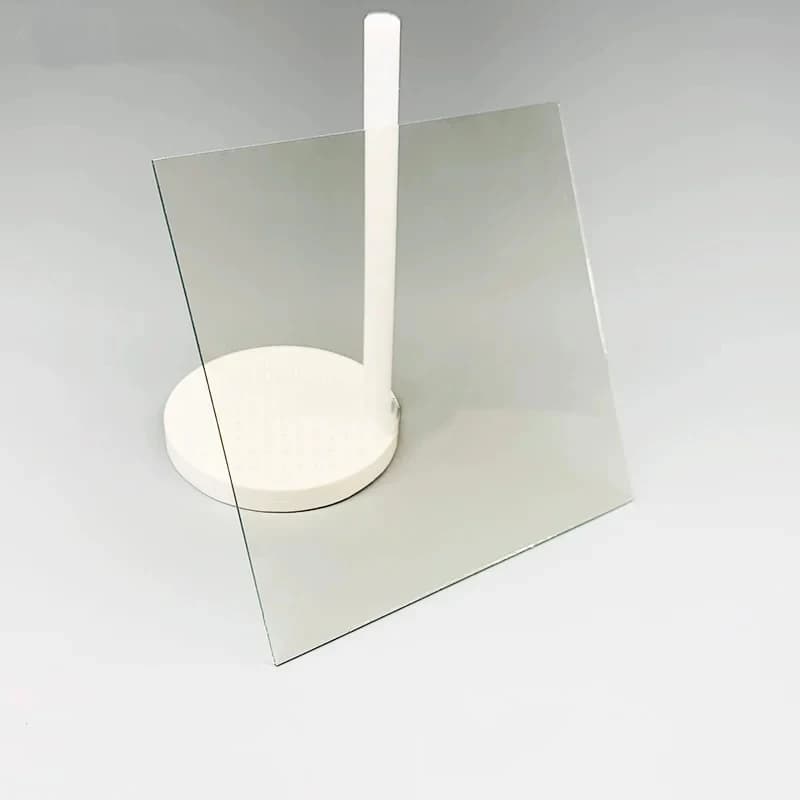 100x100mm 150x150mm 200x200mm Thick 1.1mm  8ohm/sq Lab ITO Conductive Glass Sheet ITO Coated Glass for solar cell sheet