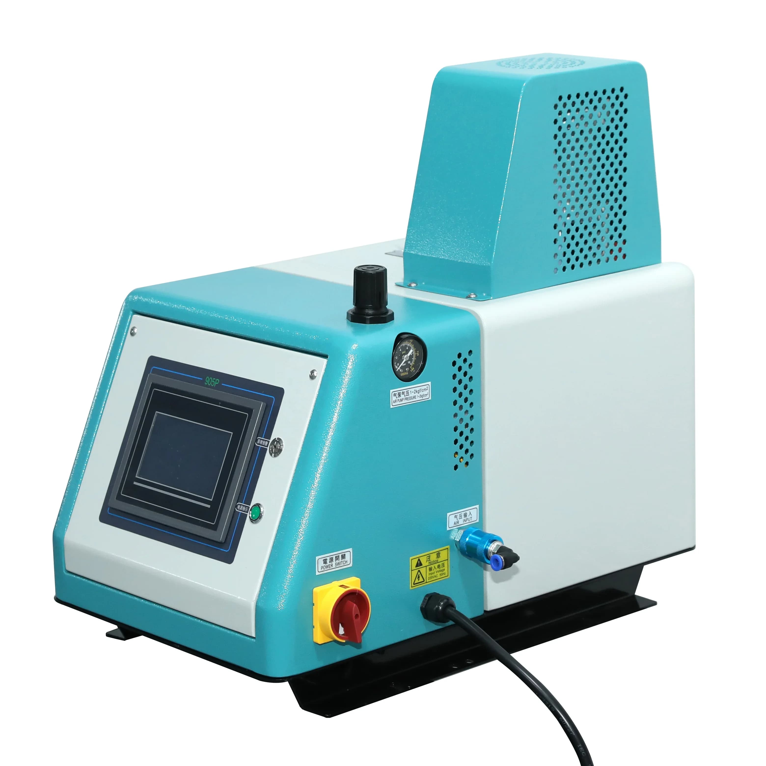 Desktop Hot Melt Glue Spray Applicator Dispensing Machine for Box Wooden Packing
