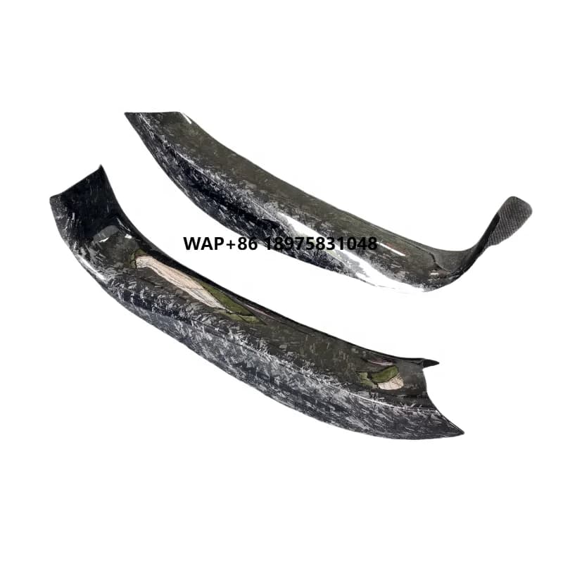 High Quality OEM Style Forged Carbon Fiber Welcome Threshold Welcome Pedal for 720s Coupe Spider