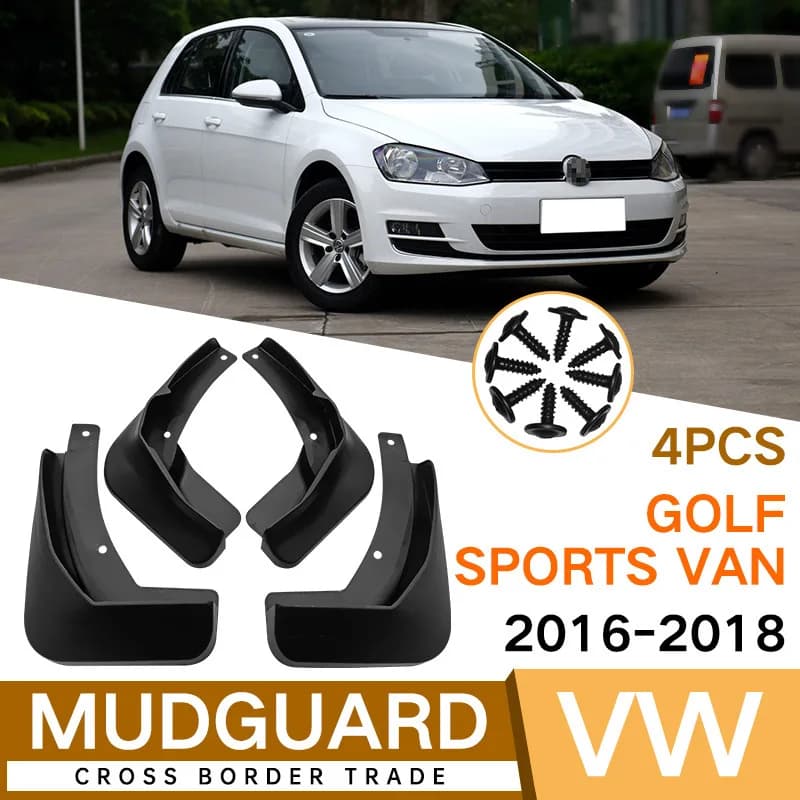 For Volkswagen Golf SportsVan 2016-2018 fender leather auto parts car accessories 4runner accessories fender flares
