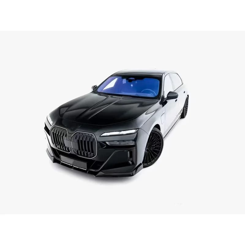High Quality MAX Style Carbon Fiber Body Kit Front Lip Diffuser Spoiler Fit For 7 Series G70 740i