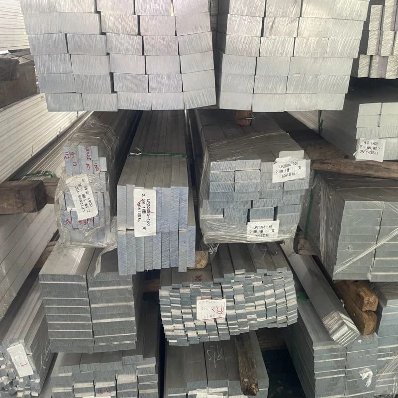 Solid Aluminum Flat Bar Plate Square Rod