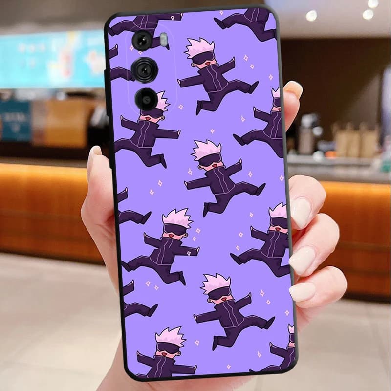 Gojo Satoru Phone Case For Motorola Edge 50 40 Pro 60 50 40 30 Ultra Neo Fusion Moto G85 G72 G53 G54 G84 G13 G32