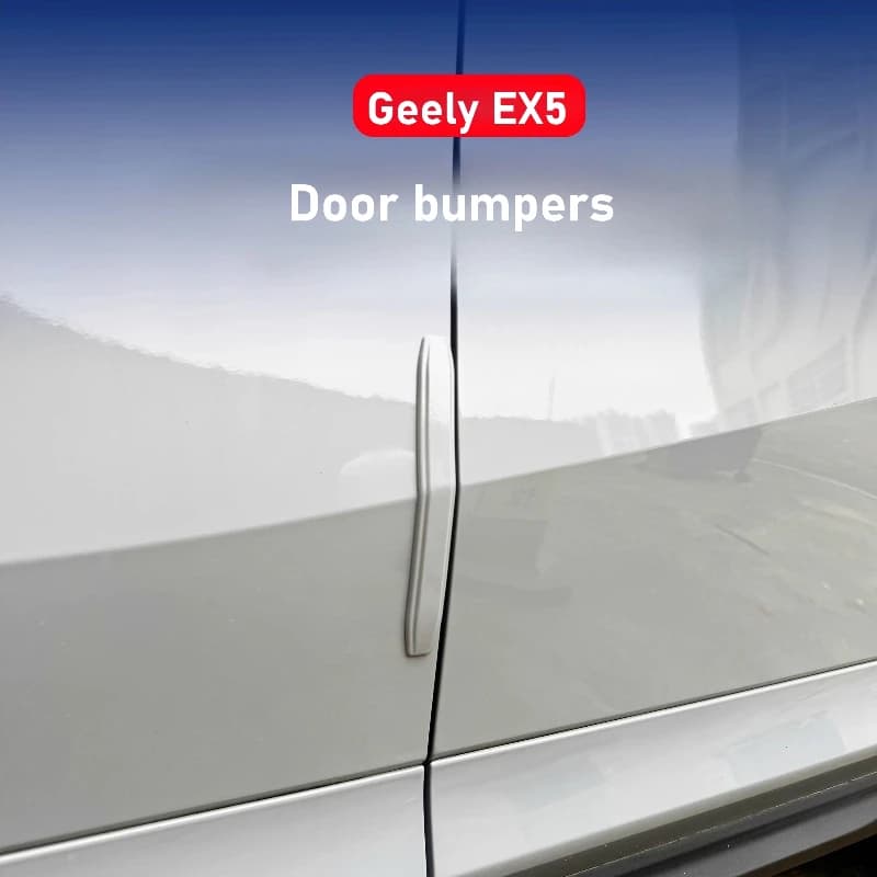 Car Door Edge Protector ABS Anti-collision Strips Car Door Bumper Guards For Geely EX5 Galaxy E5 2024 2025 Accessories