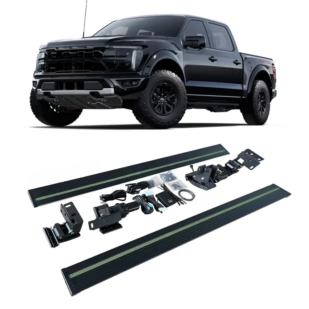 2024 2025 Ford Pickup Truck Automatic Power Running Boards Foot Steps Electric Side Step for Ford F150 Ranger