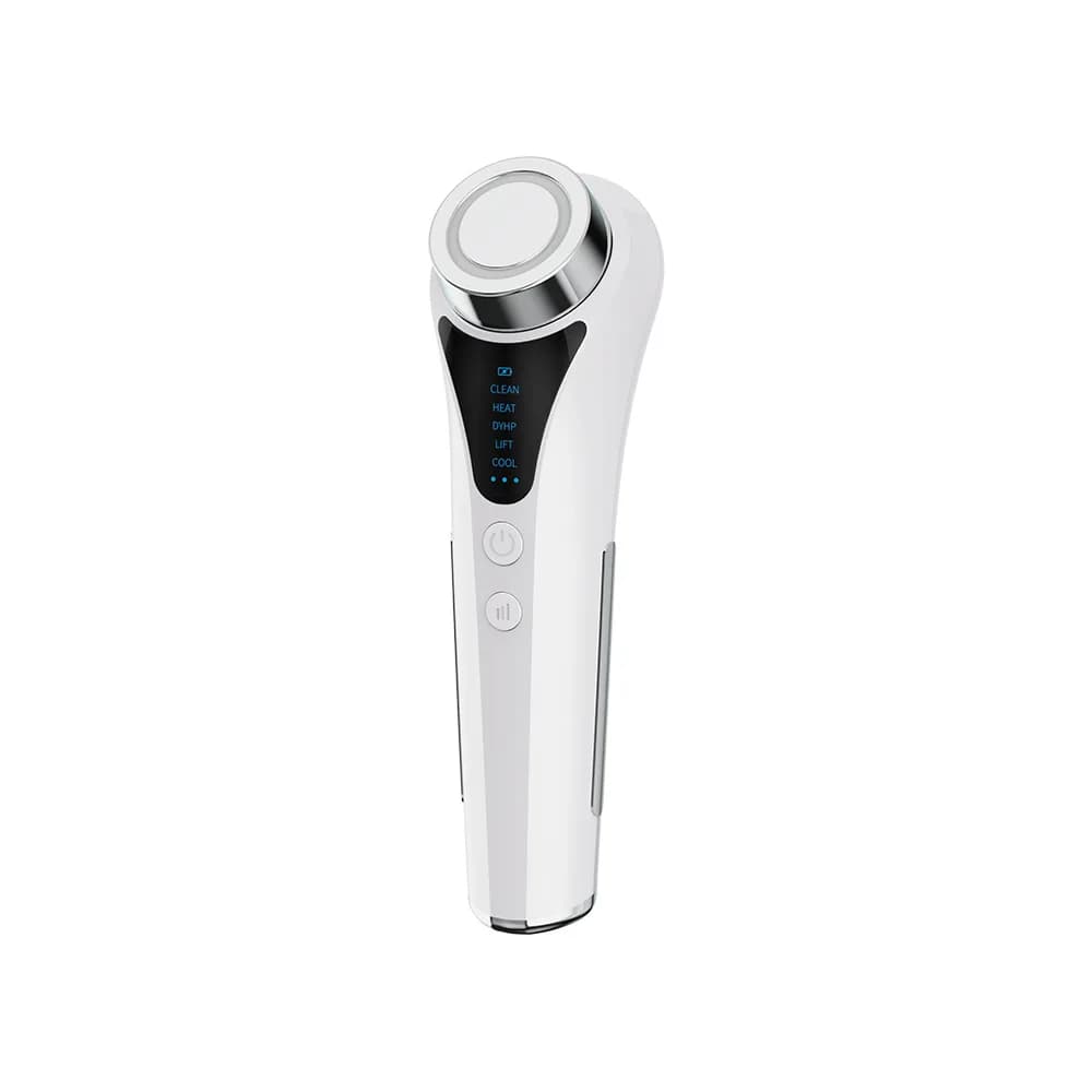 Hot & Cold EMS Facial Device - Ice Hammer Massager for Lifting, Depuffing, Skin Rejuvenation