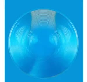 300mm diameter circular Fresnel lens solar concentrator plane magnifier LED lighting lens