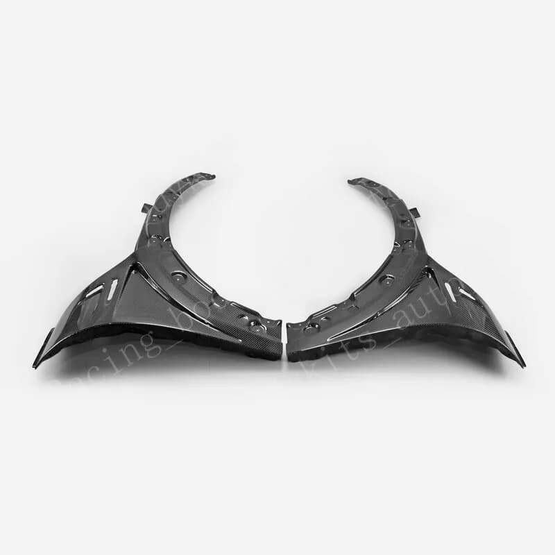 For Mini Cooper S F56 DAG Style Front Vented Fender Mud Guards Carbon Fiber car BodyKits 2pcs