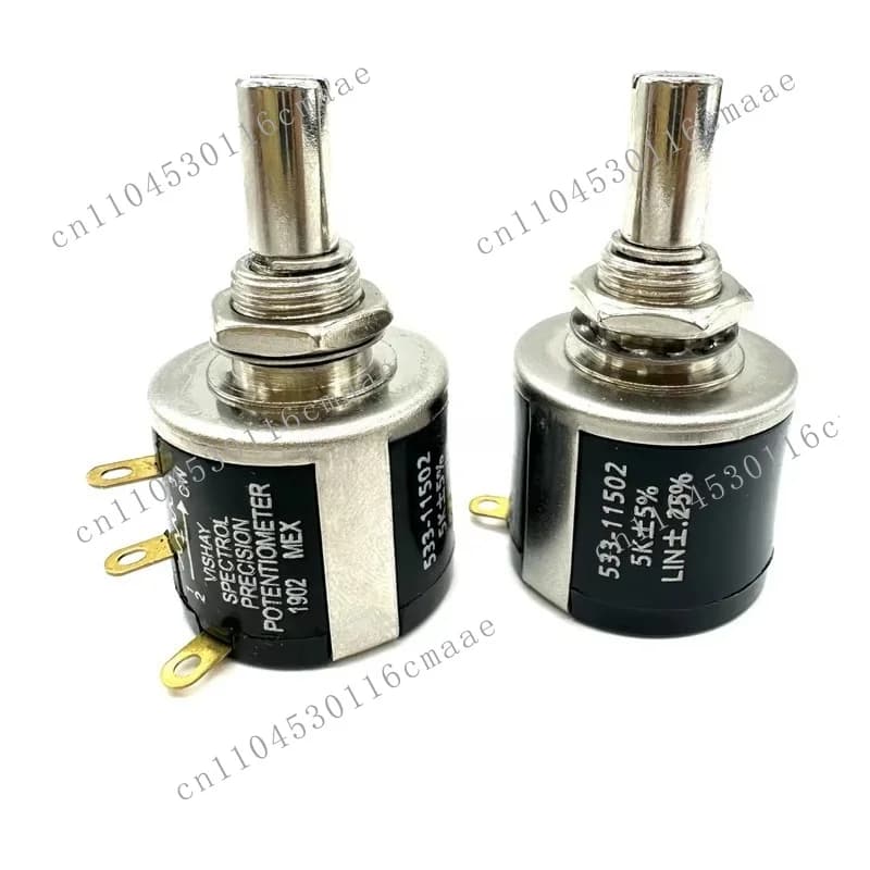 533-11 1K 2K 5K 10K 20K 50k 100k 100R 200R 500R Precision Multi-turn Potentiometer Adjustable Multi-turn Potentiometer Vishay
