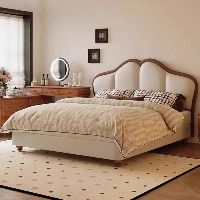 Storage Drawers Double Bed Accessories Adults Solid Household Bed Frames Headboards Bedroom Camas De Dormitorio Home Furniture