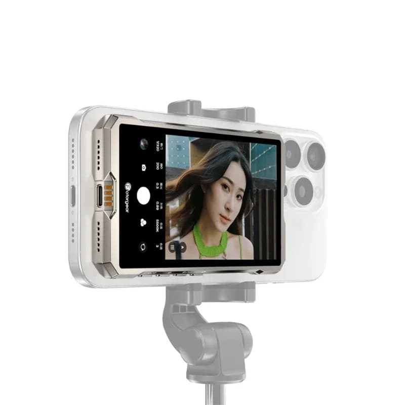 Wireless magnetic screen MS01 rear selfie same screen device camera monitoring