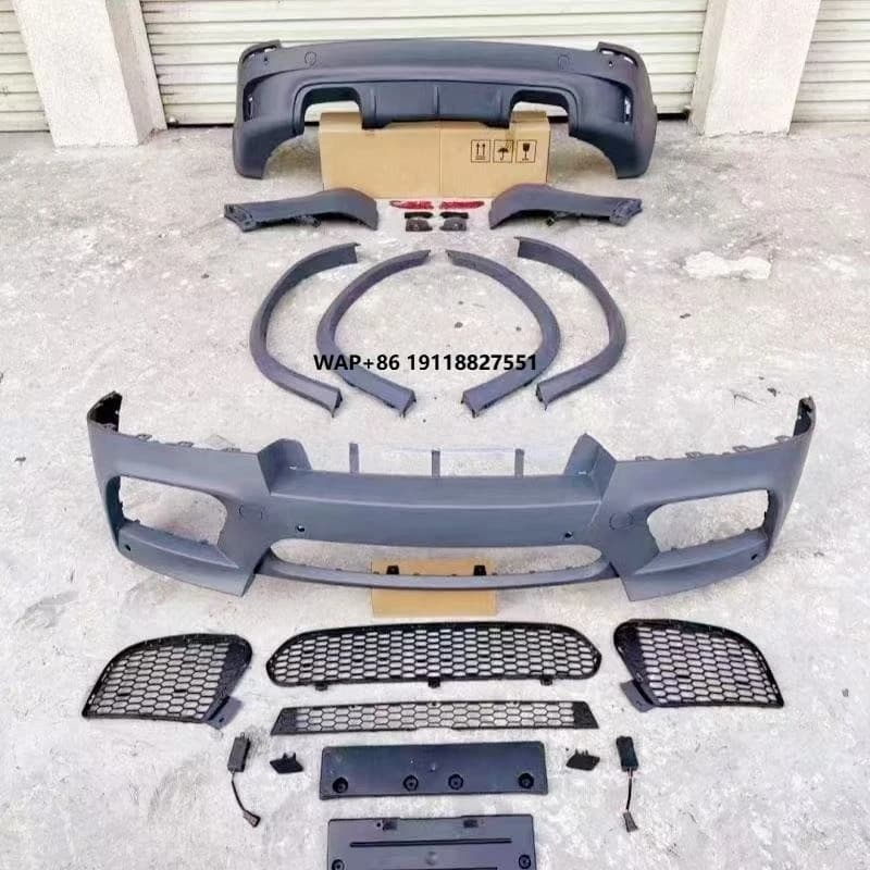 ForBody Kit X6 F16 BODY KIT La Style Good Fitment Wide Body Kit for X5 E70 X6 F16