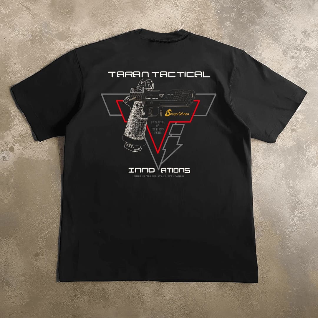 Sand Viper Pistol Shooter and Instructor Tactical T-Shirt 100% Cotton O-Neck Short Sleeve Summer Casual Mens T-shirt Streetwear