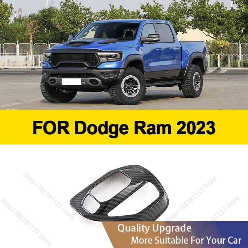Drive Mode Switch Cover Kit For Dodge Ram TRX 1500 2019-2024 Interior Accessories ABS Carbon Fiber