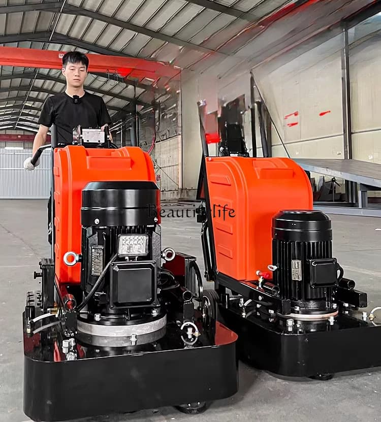 X4   Large epoxy floor grinder Curing floor renovation Polishing concrete cement pavement grinder