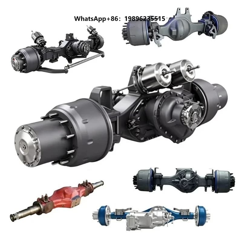 Full Series Hande Axle Assembly Complete Kit Single Reduction Hub Reduction Drive Axle Set