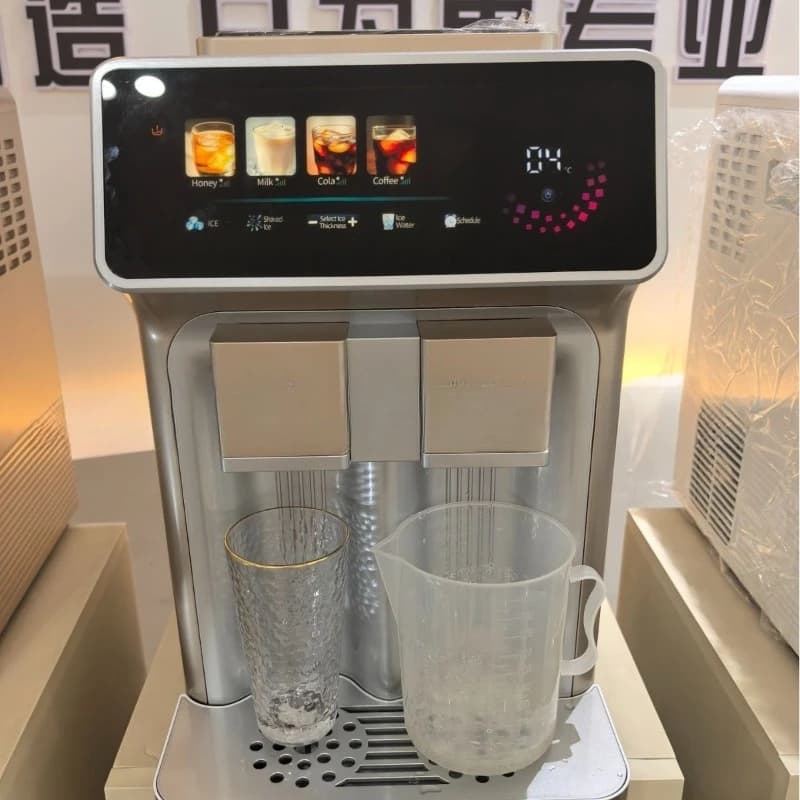 Small household ice machine, portable fully automatic intelligent ice machine c
