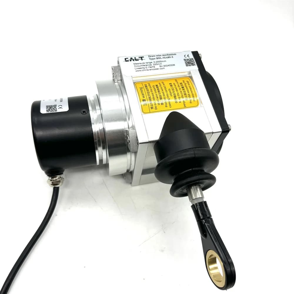 2m BSL-MA80-2 GHST58 Linear Encoder Draw Wire Type 2000mm Displacement Sensor Motion & Position