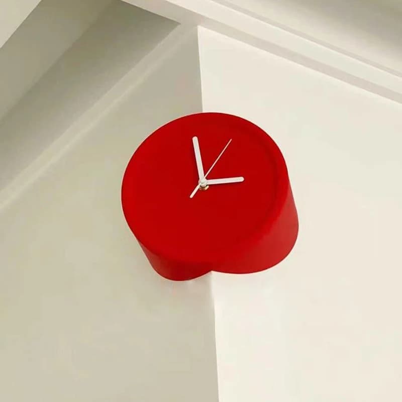 Modern Corner Wall Clocks Minimalist Wall Art Clock Bedroom Mechanism Silent Watches Living Room Luxury Desktop Watch Home Decor