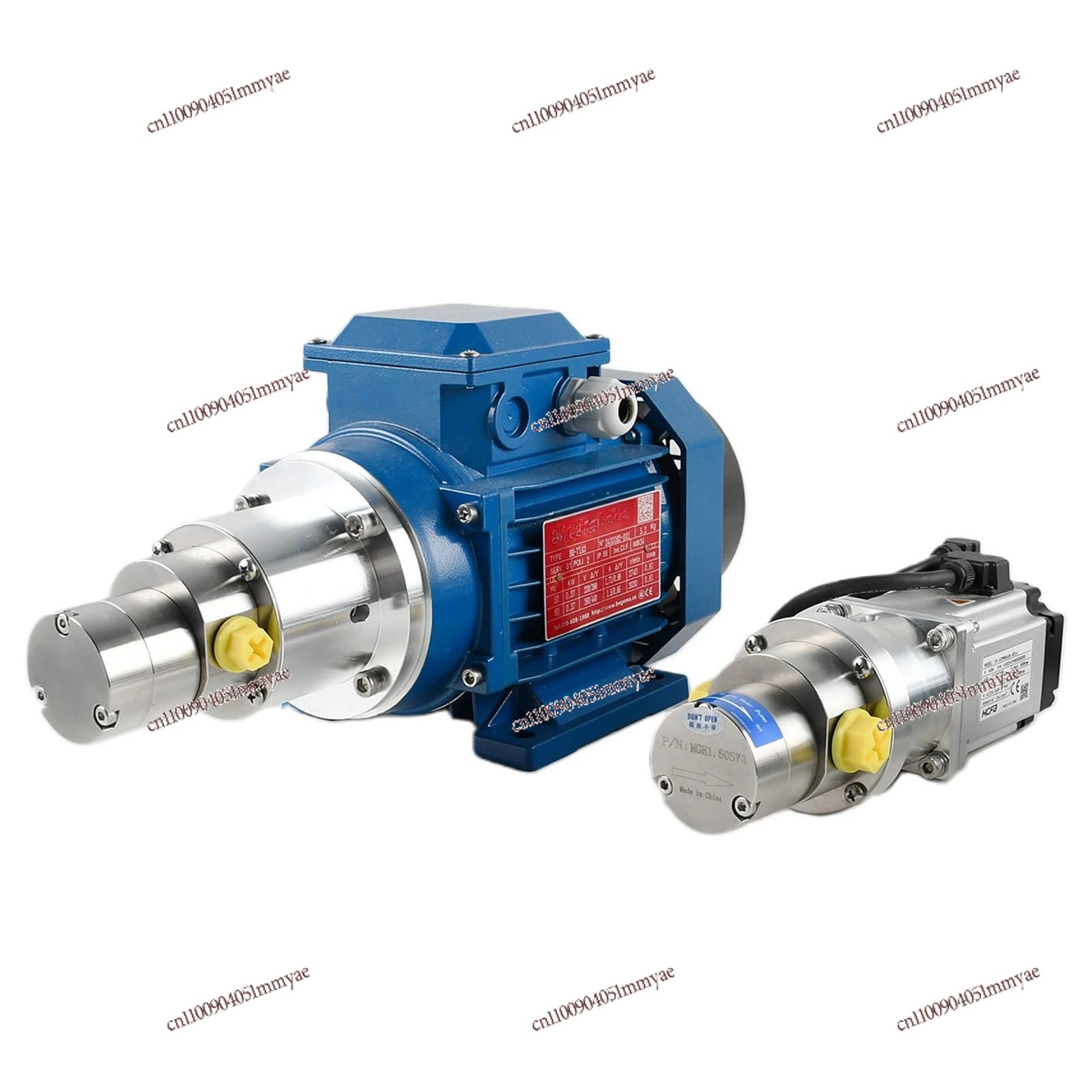 Small High Precision Large Flow Stainless Steel Magnetic Gear Pump No Leakage High Pressure Metering Pump