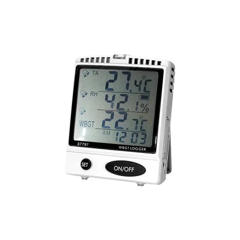AZ87797 temperature and humidity recorder, capacitive humidity sensor WBGT index meter