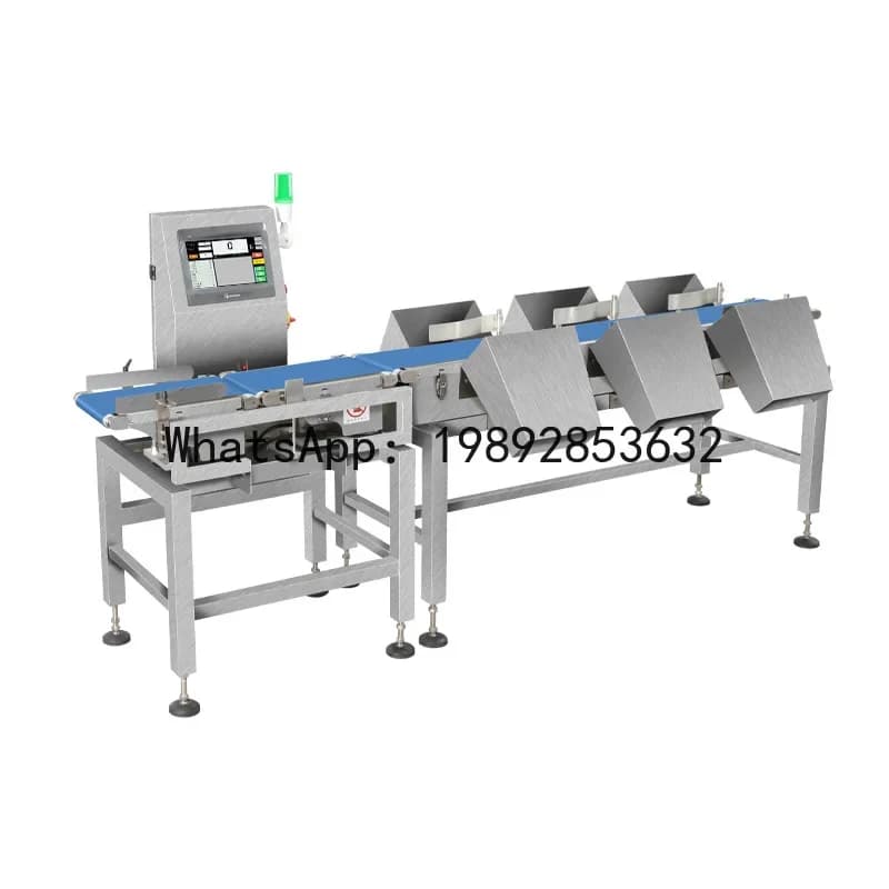 V5.11  carton weighing system - automated conveyor line weight inspection and sorting machine
