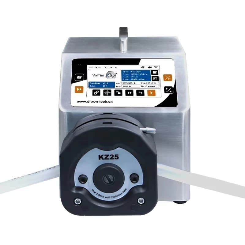 Intelligent Dispensing Peristaltic Pump for Liquid Transfer, High Precision Touch Screen, Laboratory