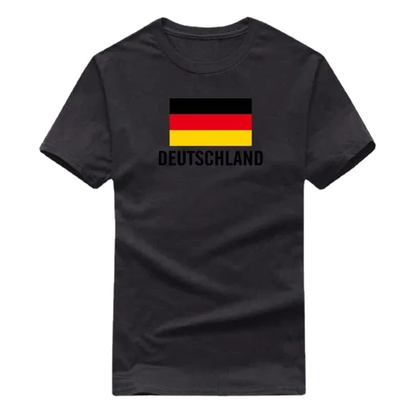Germany Deutschland Socceres Jerseys Nation Team Fans Mens T-Shirt. Summer Cotton Short Sleeve O-Neck Unisex T Shirt New S-3XL
