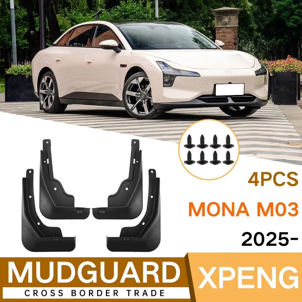 For Xpeng Mona MO3 2024 fender tile car accessories car accessories 4runner accessories mud flaps fender flares