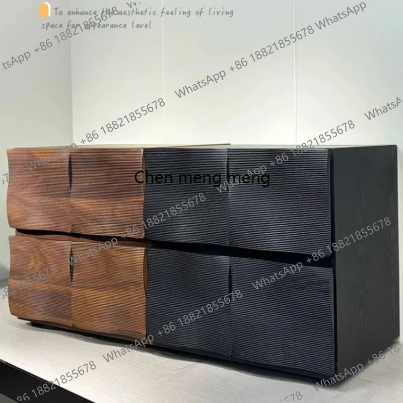 Aesthetic Organizer Nightstands Bedroom Black Drawers Storage Bedside Table Cabinet Cool Mesitas De Noche Home Furniture