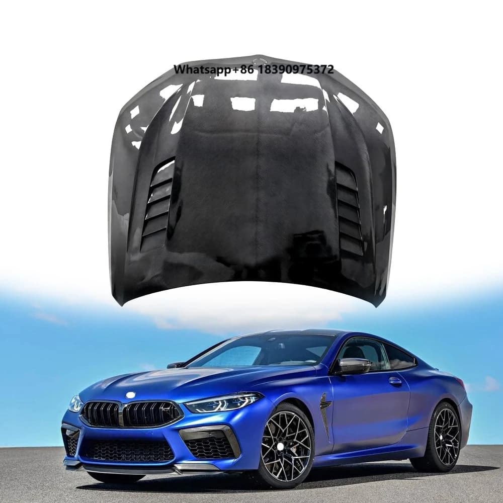 Factory ODM Car Bonnet M8 Carbon Fiber Hoods for  F91/F92 M8 Competition Convertible 2-Door 2019-2021