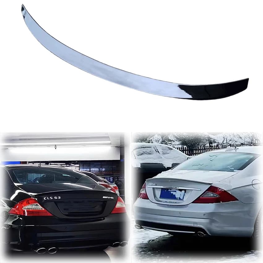 2005 To 2010 For Mercedes Benz CLS W219 4 Door CLS350 CLS550  AMG Style Rear Spoiler Wing Trunk Lip High Quality ABS