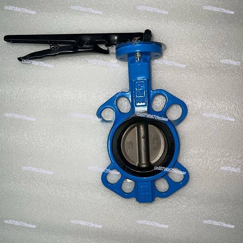 D71 Soft Seal Butterfly Valve Midline Soft Seal Clip-on Type Butterfly Valve Water Air PN10~16 DN25~DN1200