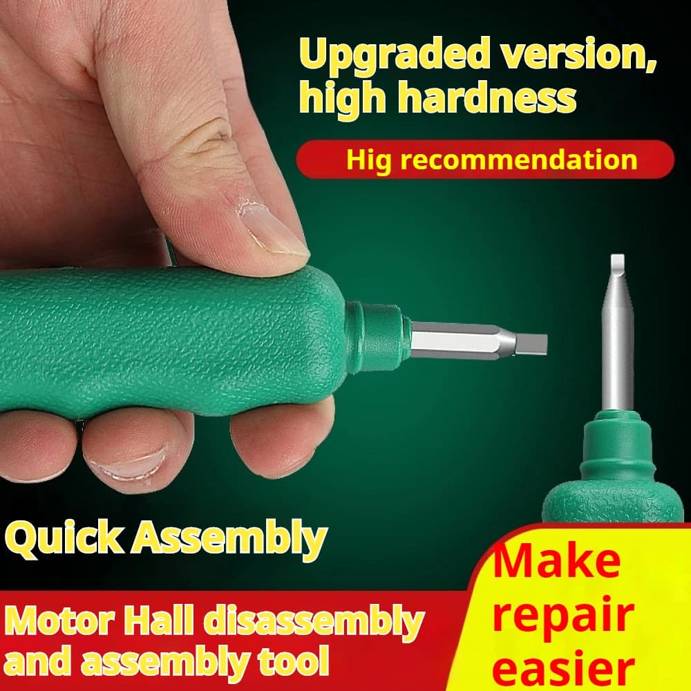 Motor Hall Disassembly Tool High-hardness Carbon Steel Alloy Electric Tricycle Motor Hall Disassembly/Cleaning/Installation Tool