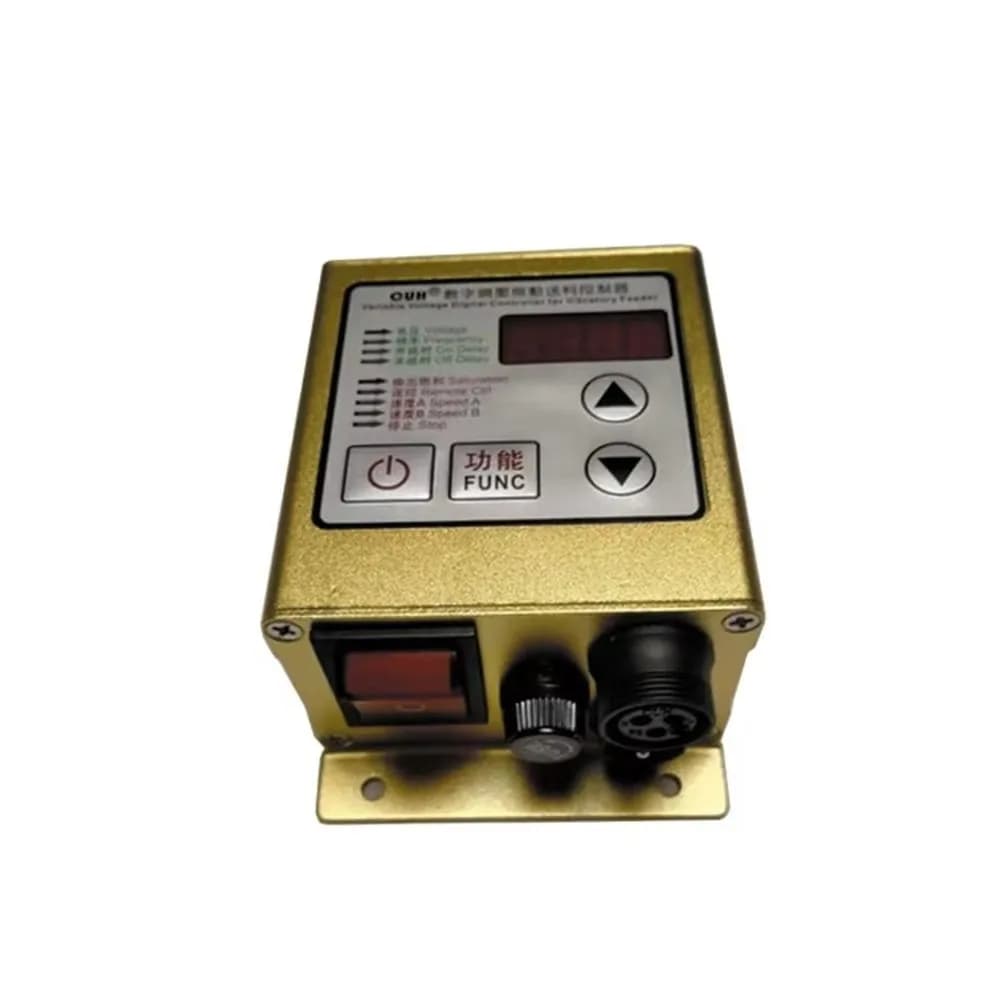 Intelligent Vibrating Feeder Controller 85V-260V Input 0-1100VA Output Sine Waveform 1 Year Warranty Slow