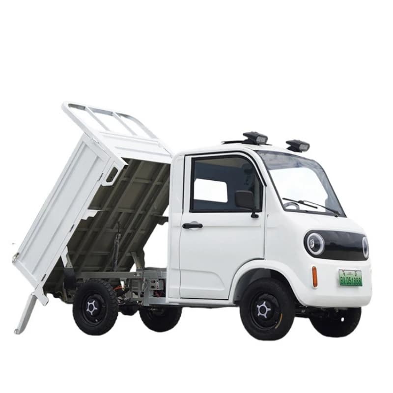 Electric four-wheel truck, new energy vehicle, van