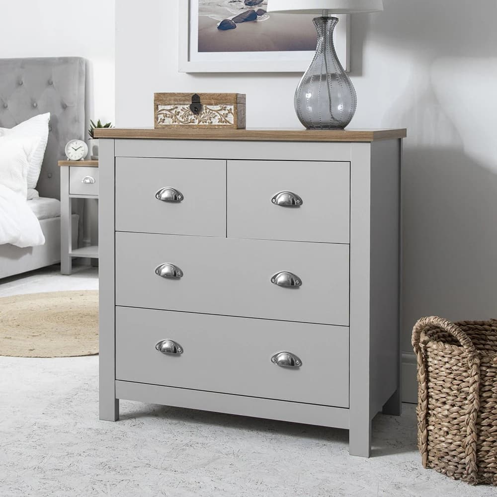 xx-Modern Grey Wood Storage Chest Home Furniture with Drawers for Bedroom Living Room Entry Hotel or Supermarket*