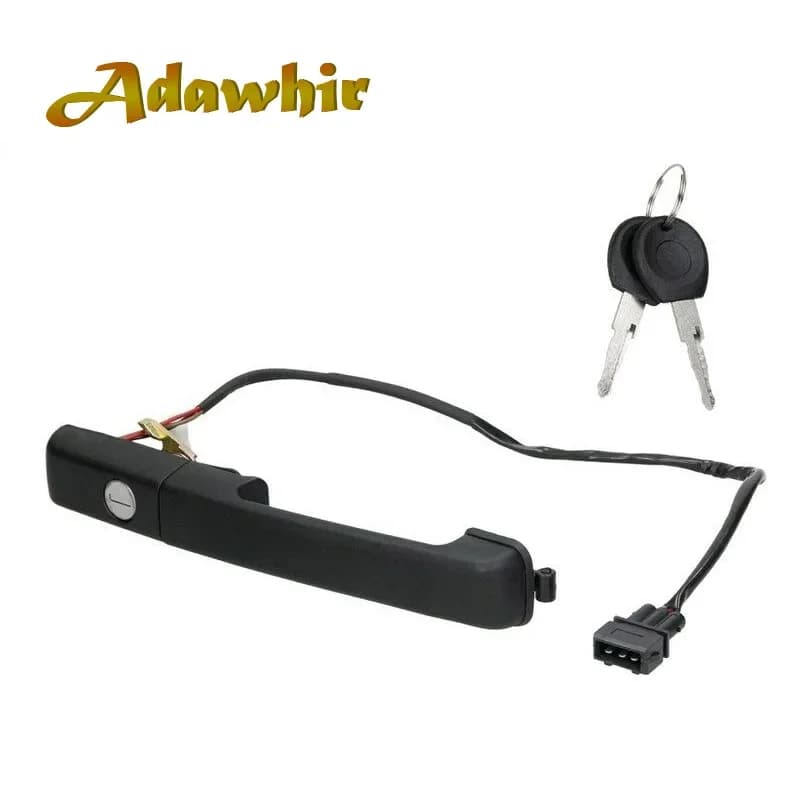Suitable for Volkswagen PASSAT B3 Exterior Left Front Front Door Handle with Key Lock 357837205A 357837205AS 357837207A