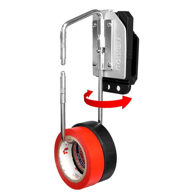 Portable Quick Hanging High Altitude Work Waist Tool Storage Rack Hand Tools Accept Belt Buckle Kit Aluminum Alloy Quick Hanging