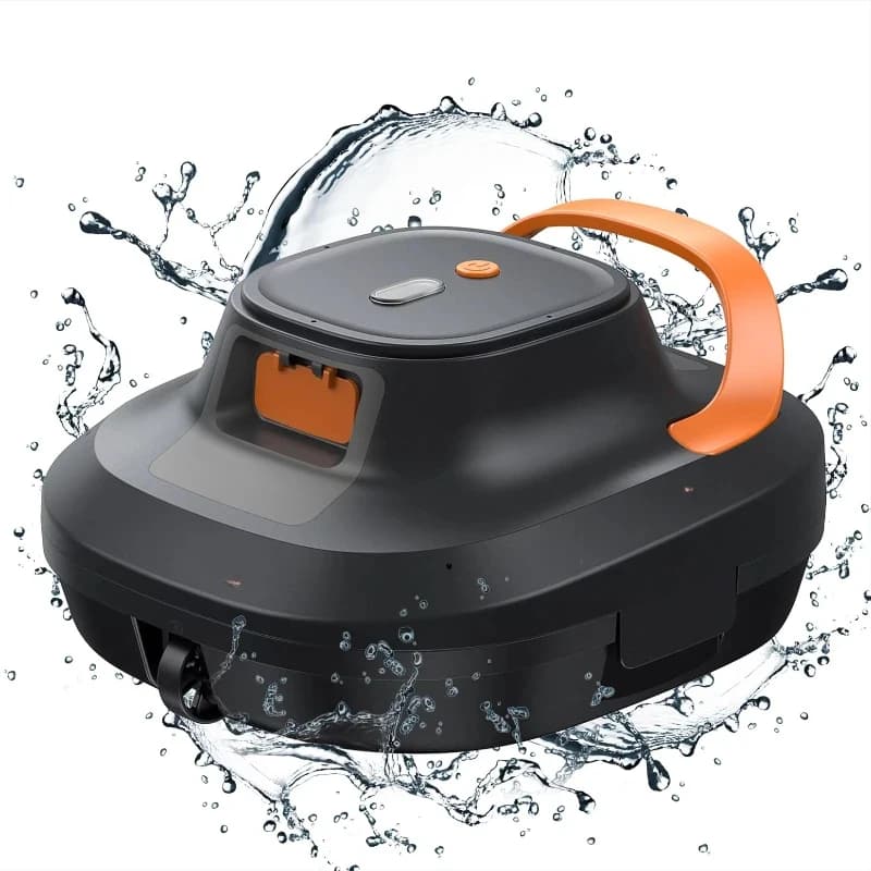 ZC- Cordls Vacuum Cleaner In Stock, Suitle Flat Swimming Pool Hine, -Powered Automatic Cleaning