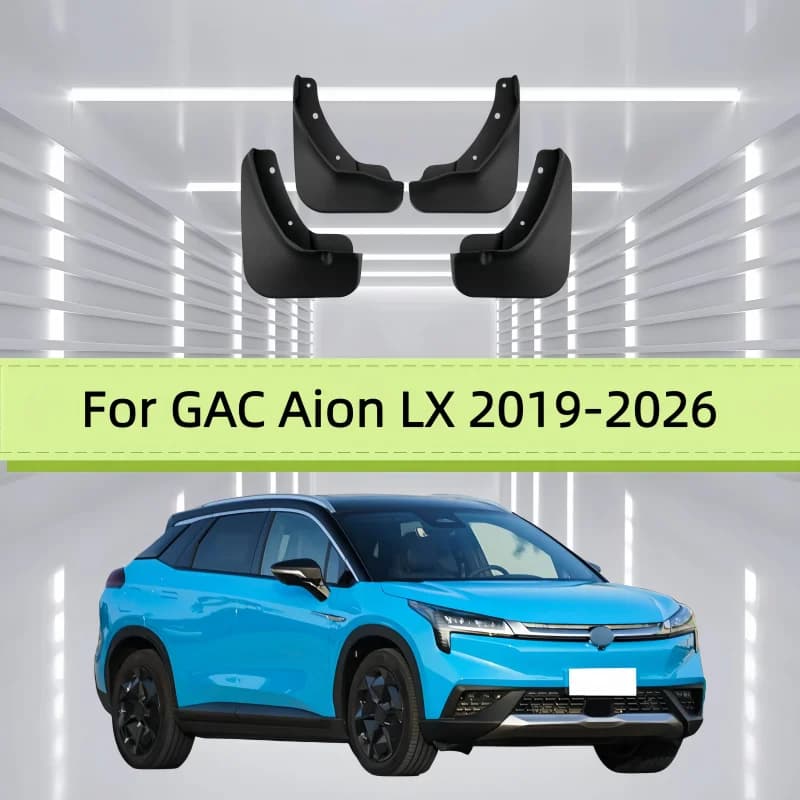 Car Mud Flaps Fender For GAC Aion LX 2019-2026 Front And Rear Wheels Mudflaps Splash Guard Protection